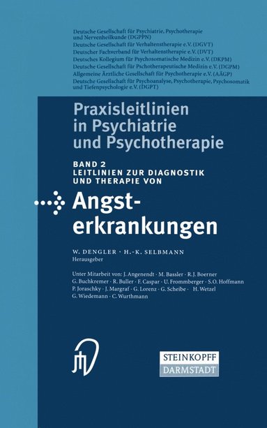 bokomslag Leitlinien zur Diagnostik und Therapie von Angsterkrankungen