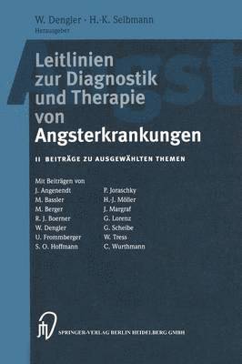 bokomslag Leitlinien zur Diagnostik und Therapie von Angsterkrankungen