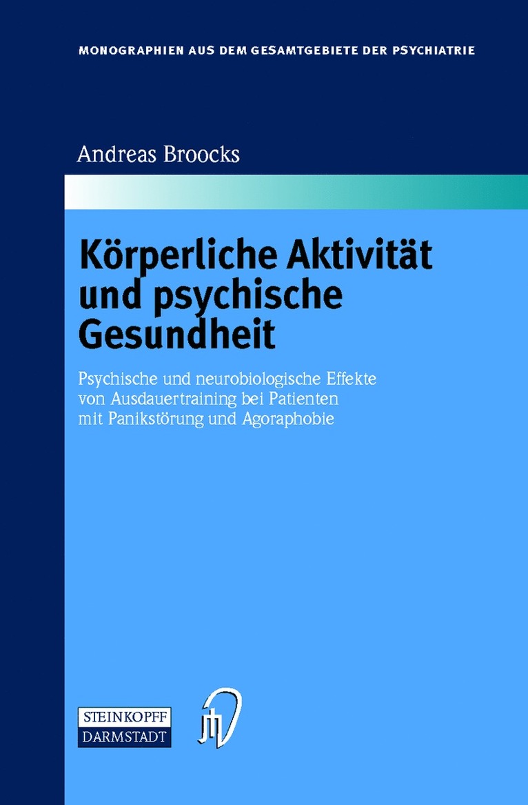 Andreas Broocks - Körperliche Aktivität und psychische Gesundheit, Inbunden