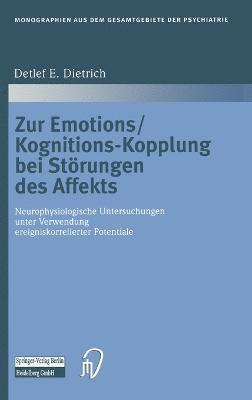 bokomslag Zur Emotions/Kognitions-Kopplung Bei Starungen Des Affekts