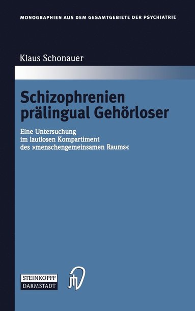 bokomslag Schizophrenien prälingual Gehörloser