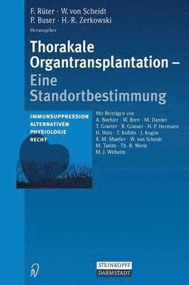 bokomslag Thorakale Organtransplantation