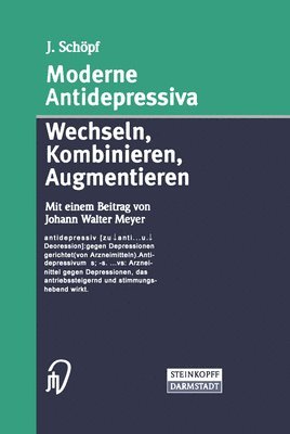 bokomslag Moderne Antidepressiva