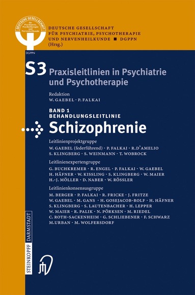 bokomslag Behandlungsleitlinie Schizophrenie