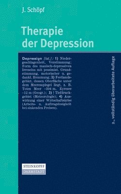 bokomslag Therapie der Depression