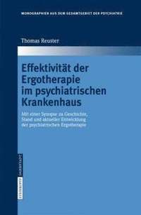 bokomslag Effektivitt der Ergotherapie im psychiatrischen Krankenhaus