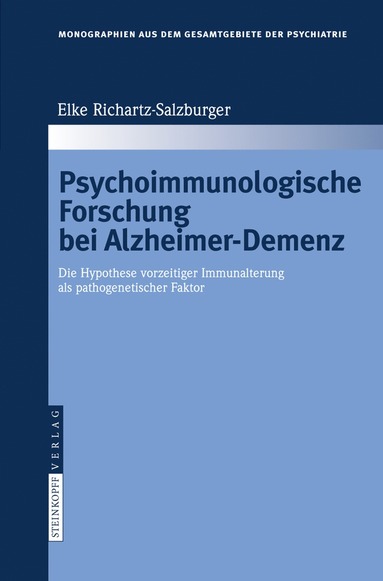 bokomslag Psychoimmunologische Forschung bei Alzheimer-Demenz