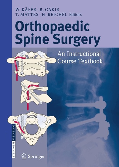 W. Käfer, B. Cakir, T. Mattes, H. Reichel - Orthopaedic Spine Surgery, Inbunden