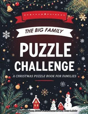 Noel Bright - Big Family Puzzle Challenge - a Christmas Puzzle Book for Families, Häftad