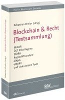 bokomslag Blockchain & Recht (Textsammlung)