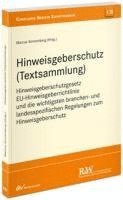 bokomslag Hinweisgeberschutz (Textsammlung)