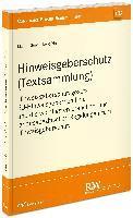 Hinweisgeberschutz (Textsammlung) 1