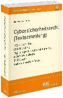 bokomslag Cybersicherheitsrecht (Textsammlung)