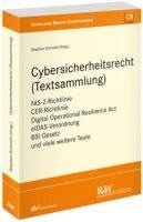 Stephan Schmidt - Cybersicherheitsrecht (Textsammlung), Häftad