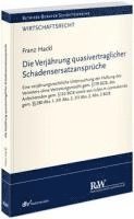 bokomslag Die Verjährung quasivertraglicher Schadensersatzansprüche