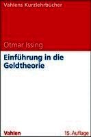 Otmar Issing - Einführung in die Geldtheorie, Häftad