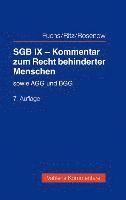 SGB IX - Kommentar zum Recht behinderter Menschen 1