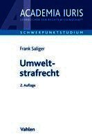 Frank Saliger - Umweltstrafrecht, Häftad