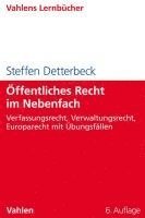 bokomslag Öffentliches Recht im Nebenfach