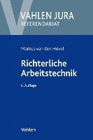 Markus van den Hövel, Egon Schneider - Richterliche Arbeitstechnik, Häftad