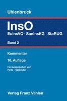 Heribert Hirte, Heinz Vallender - Insolvenzordnung  Band 2: EuInsVO, SanInsKG (früher COVInsAG), StaRUG, Inbunden