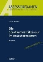 bokomslag Die Staatsanwaltsklausur im Assessorexamen