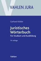 Gerhard Köbler - Juristisches Wörterbuch, Häftad