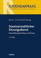 bokomslag Staatsanwaltlicher Sitzungsdienst