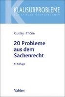 Karl-Heinz Gursky, Meik Thöne - 20 Probleme aus dem Sachenrecht, Häftad