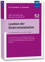 Rolf Rüdiger Cichowski, Anjo Cichowski - Lexikon der Elektroinstallation, Häftad
