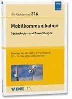 bokomslag ITG-Fb. 316: Mobilkommunikation - Technologien und Anwendungen