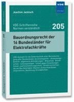 bokomslag Bauordnungsrecht der 16 Bundesländer für Elektrofachkräfte