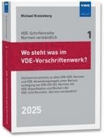 bokomslag Wo steht was im VDE-Vorschriftenwerk? 2025