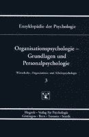 bokomslag Organisationspsychologie - Grundlagen und Personalpsychologie