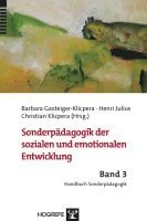 bokomslag Sonderpädagogik der sozialen und emotionalen Entwicklung