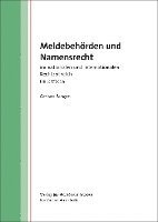 Meldebehörden und Namensrecht 1