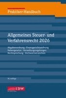 Gregor Kirch, Christine Witt, IDW Verlag - Praktiker-Handbuch Allgemeines Steuer-/Verfahrensrecht 2026, 38.Auflage, Inbunden