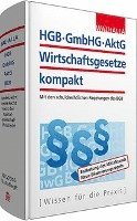 bokomslag HGB, GmbHG, AktG, Wirtschaftsgesetze kompakt 2015/2016