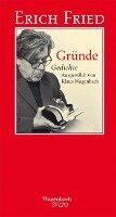 Erich Fried - Gründe, Inbunden
