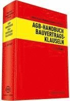 bokomslag AGB-Handbuch Bauvertragsklauseln