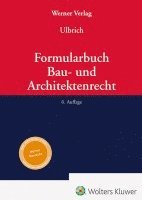 bokomslag Formularbuch Bau- und Architektenrecht