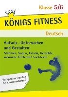 bokomslag Aufsatz-Untersuchen und Gestalten 5./6. Schuljahr. Königs Fitness Deutsch