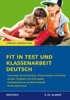 bokomslag Fit in Test und Klassenarbeit - Deutsch 5./6. Klasse Gymnasium