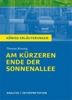 bokomslag Am kürzeren Ende der Sonnenallee. Textanalyse und Interpretation zu Thomas Brussig