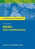 bokomslag Nora (Ein Puppenheim) von Henrik Ibsen.