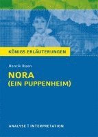 bokomslag Nora (Ein Puppenheim) von Henrik Ibsen.