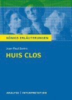 bokomslag Huis clos (Geschlossene Gesellschaft) von Jean-Paul Sartre.