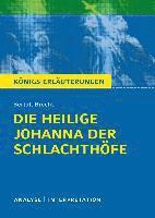 bokomslag Die heilige Johanna der Schlachthöfe von Bertolt Brecht. Königs Erläuterungen.