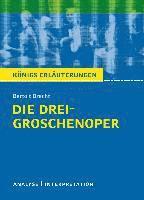 bokomslag Die Dreigroschenoper von Bertolt Brecht
