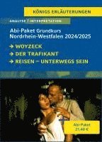 bokomslag Abitur Nordrhein-Westfalen 2024 Grundkurs Deutsch - Paket